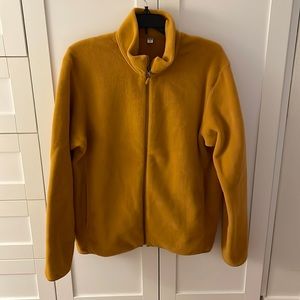 Mustard fleece sweatshirt